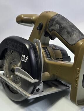 Vintage Craftsman 18V Cordless Circular Trim Saw 315.114232 Tested Works Great